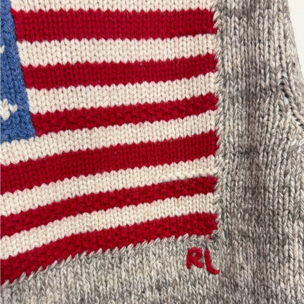 Polo Ralph Lauren Wool Blend Flag Rollneck Sweater - Picture 7 of 10